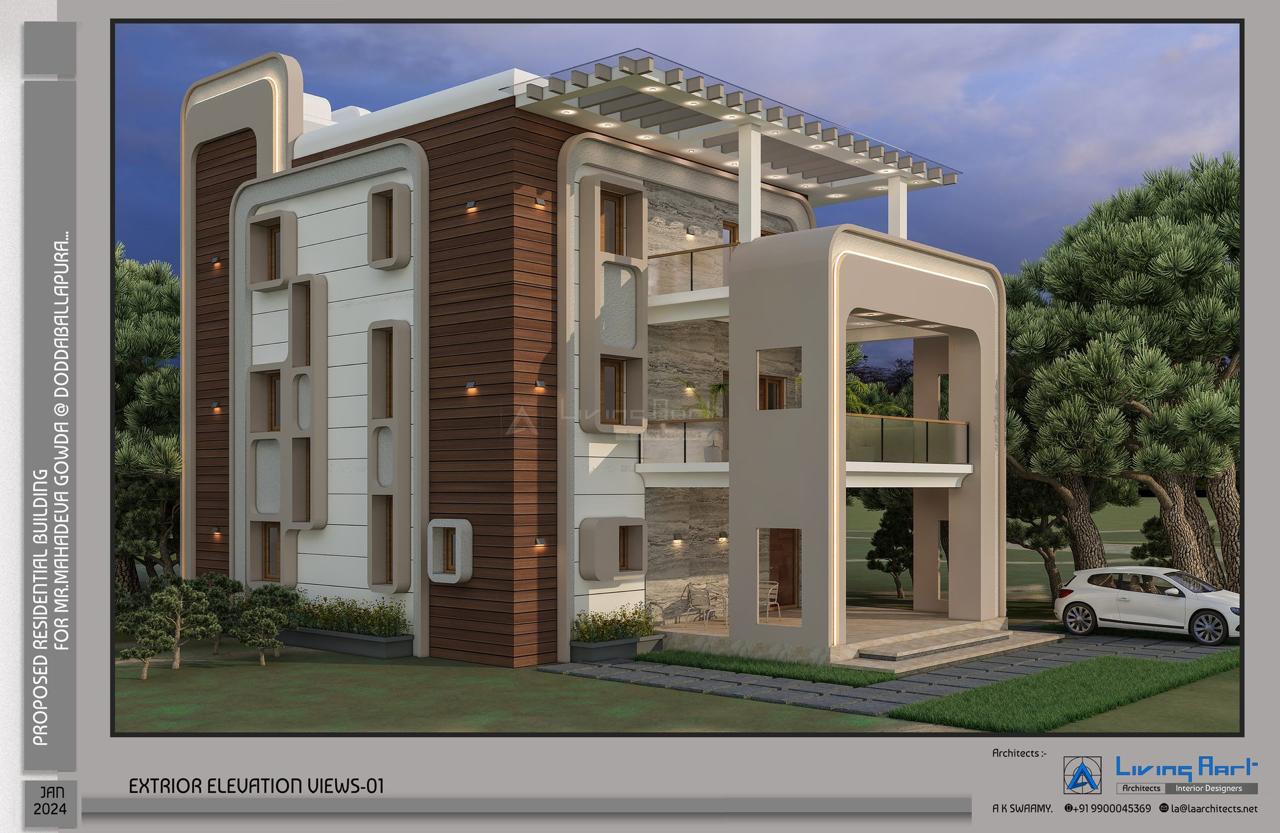 LA Architects signature project presentation slide 3